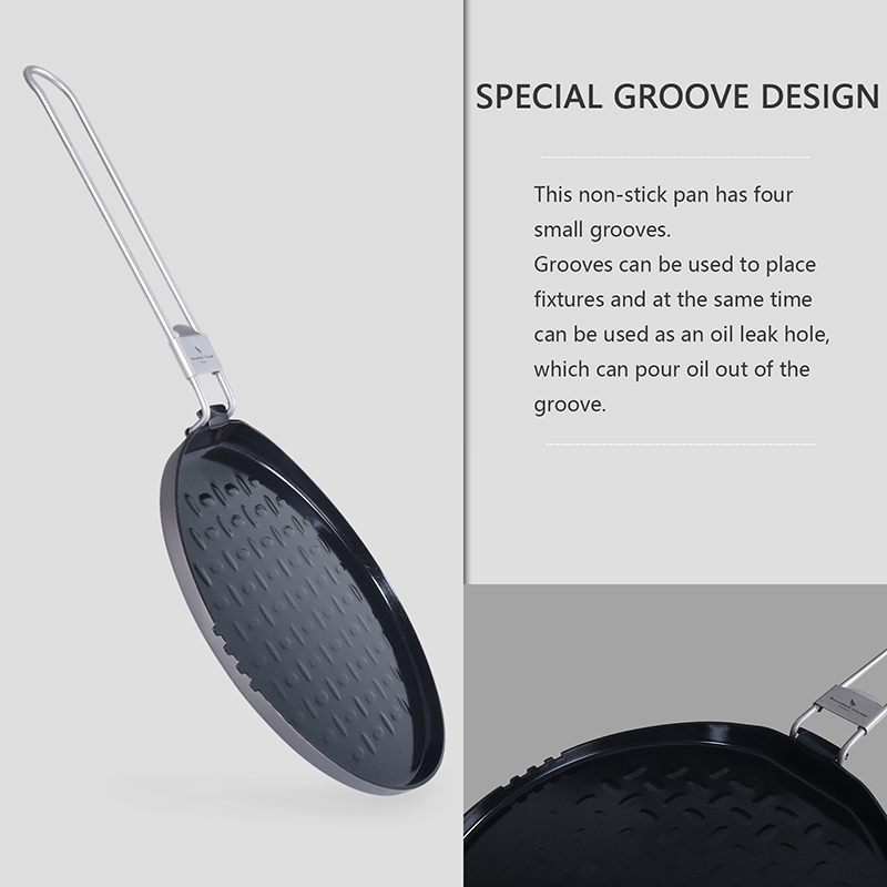 Bezgraniczna podróż tytanowa p – Camping Cooking Wok recenzja i cena
