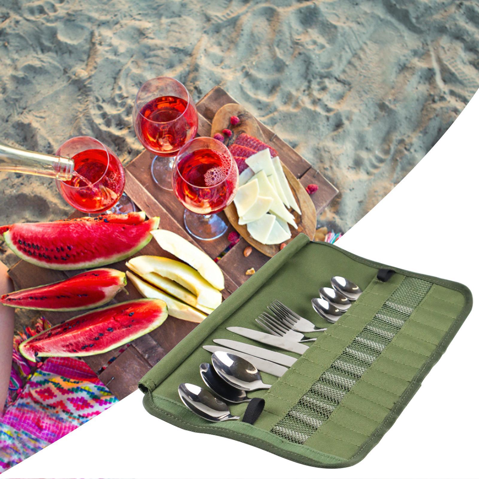 Torba na przybory kempingowe,  – Camping Cooking Utensil Organizer recenzja i cena