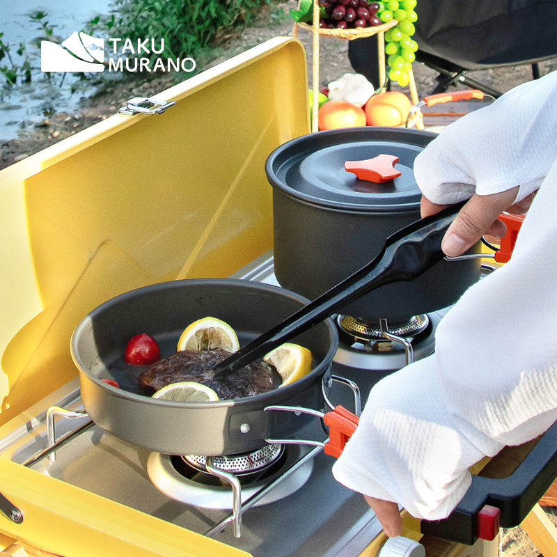 Zestaw naczyń kempingowych do  – Camping Cooking Kettle recenzja i cena
