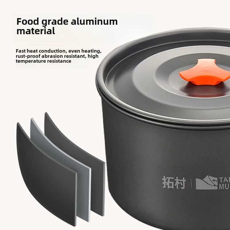 Zestaw naczyń kempingowych do  – Camping Cooking Kettle recenzja i cena