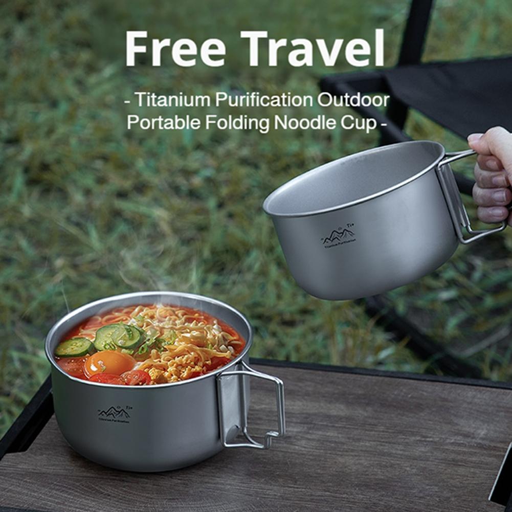 Ultralekkie tytanowe naczynia  – Camping Cooking Kettle recenzja i cena