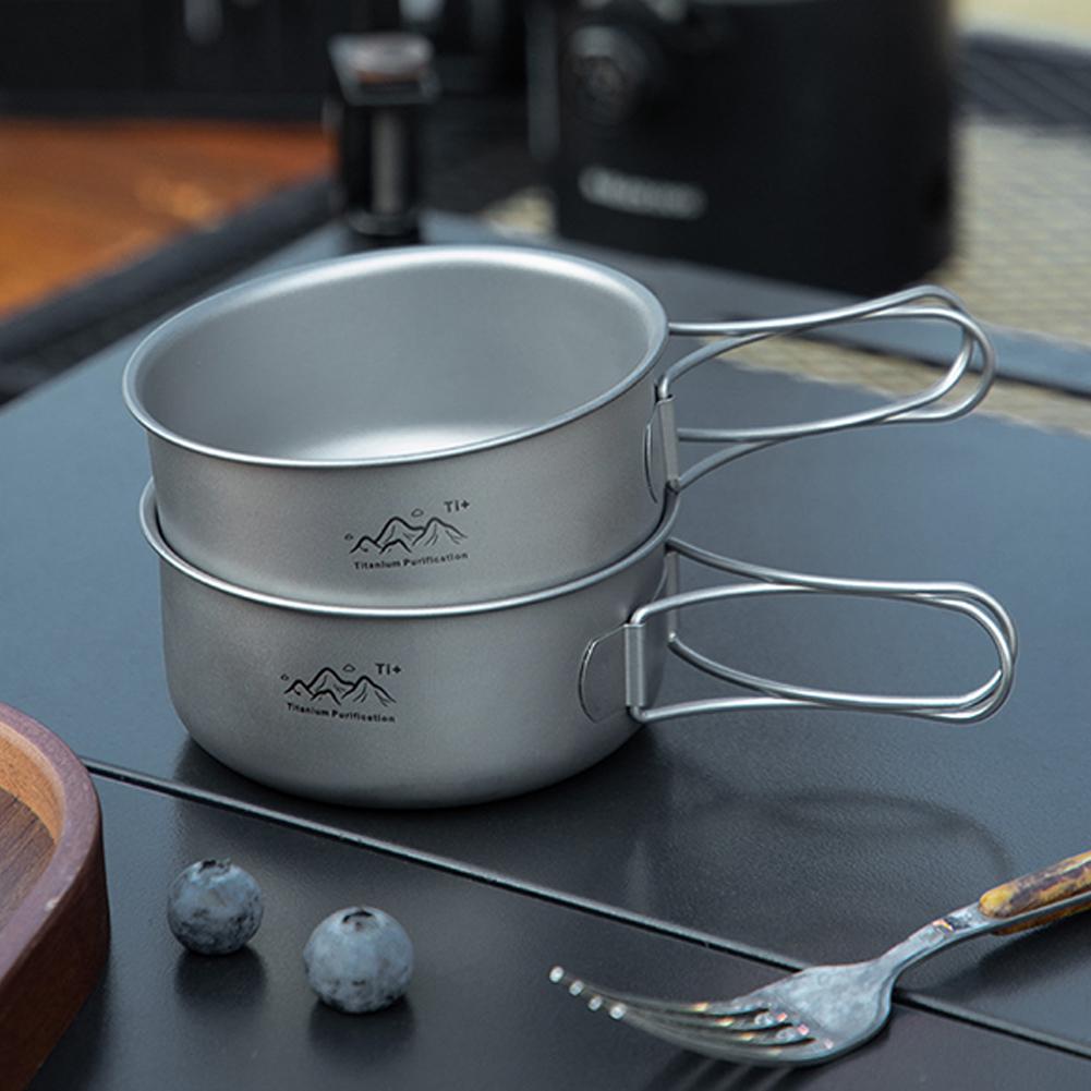 Ultralekkie tytanowe naczynia  – Camping Cooking Kettle recenzja i cena