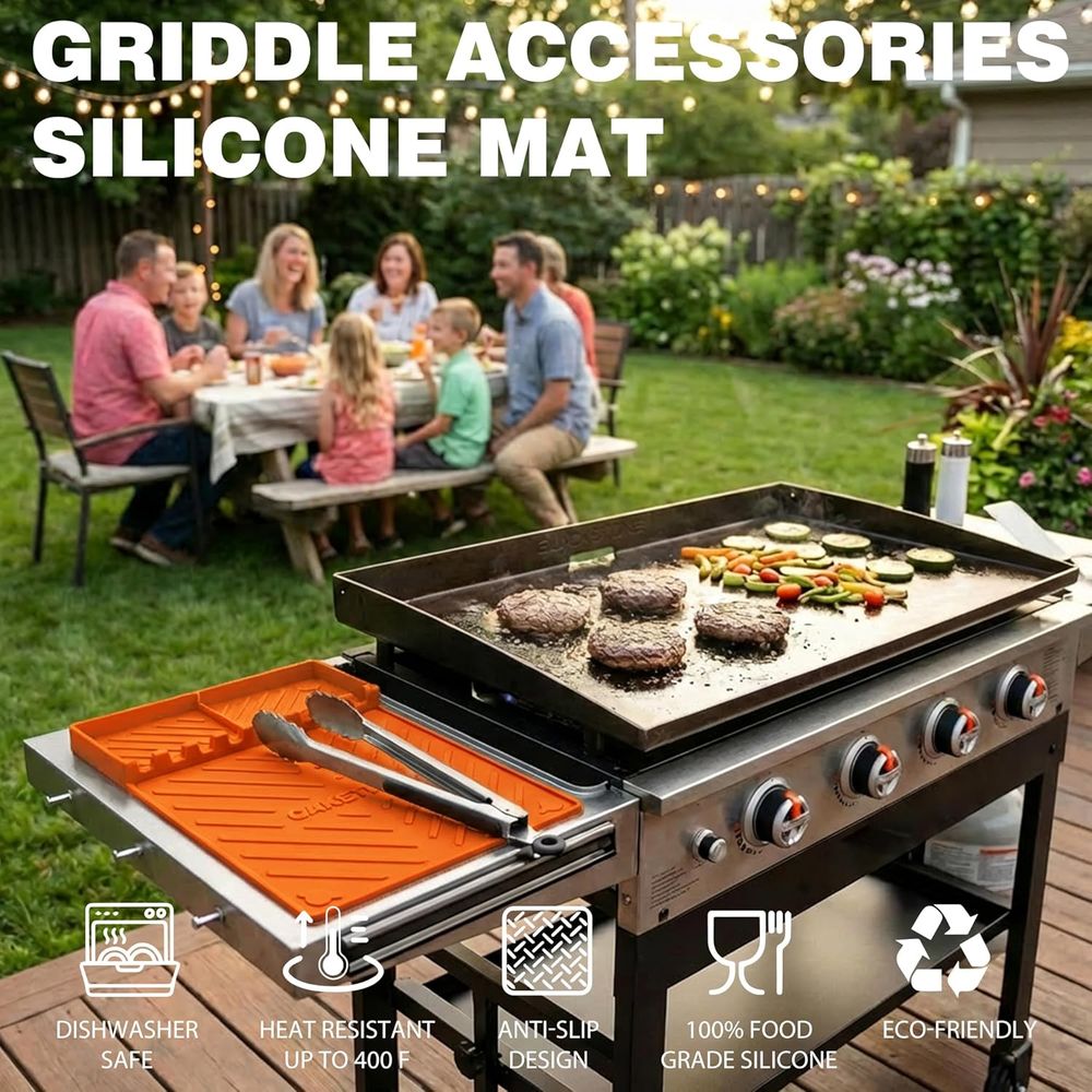 Silikonowe maty do grilla lub  – Camping Cooking Grill recenzja i cena