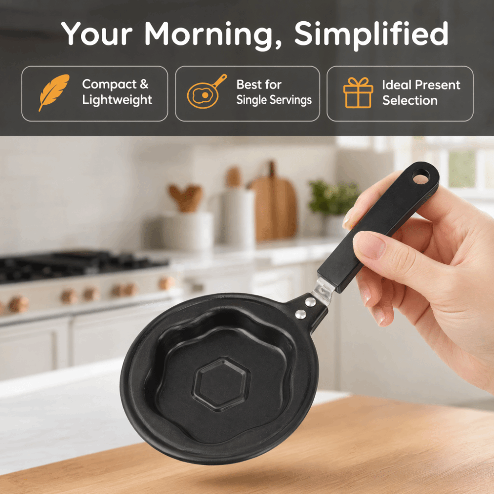 Mini patelnia żeliwna do smaże – Camping Cooking Without Gas recenzja i cena