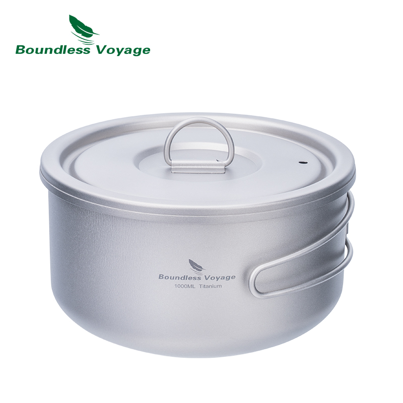 Boundless Voyage Tytanowy garn – Camping Cooking Can recenzja i cena