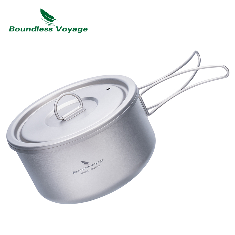 Boundless Voyage Tytanowy garn – Camping Cooking Can recenzja i cena