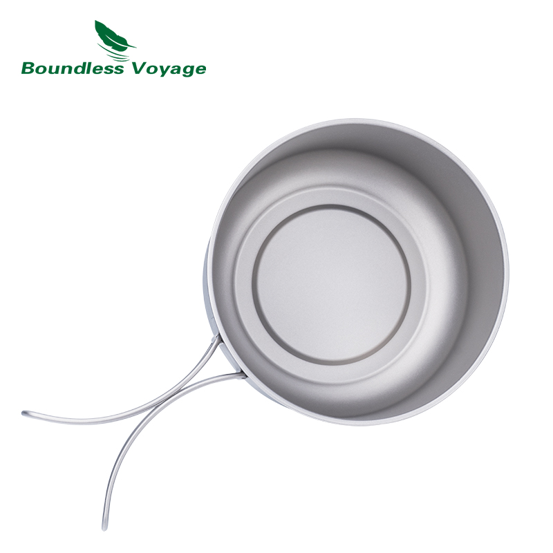 Boundless Voyage Tytanowy garn – Camping Cooking Can recenzja i cena