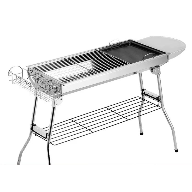 Duży składany grill węglowy do – Camping Cooking Grill recenzja i cena