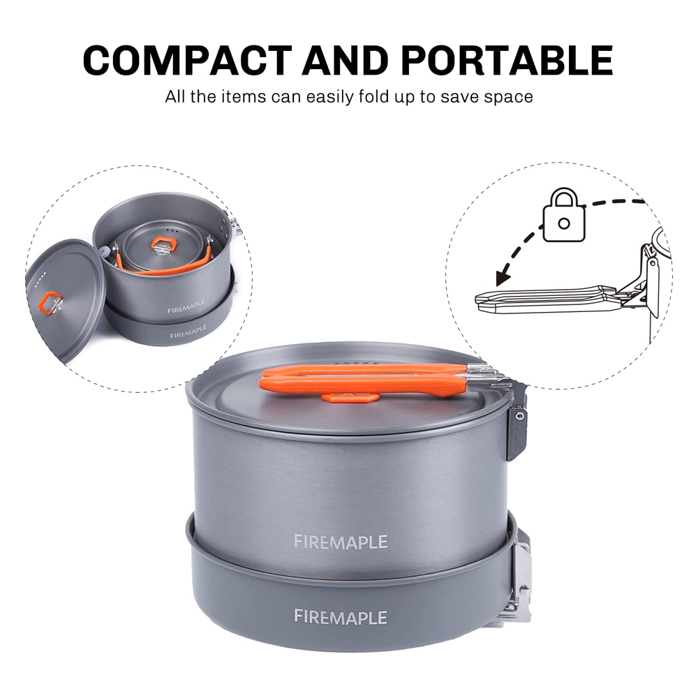 Fire Maple garnków Camping pie – Camping Cooking Kettle recenzja i cena