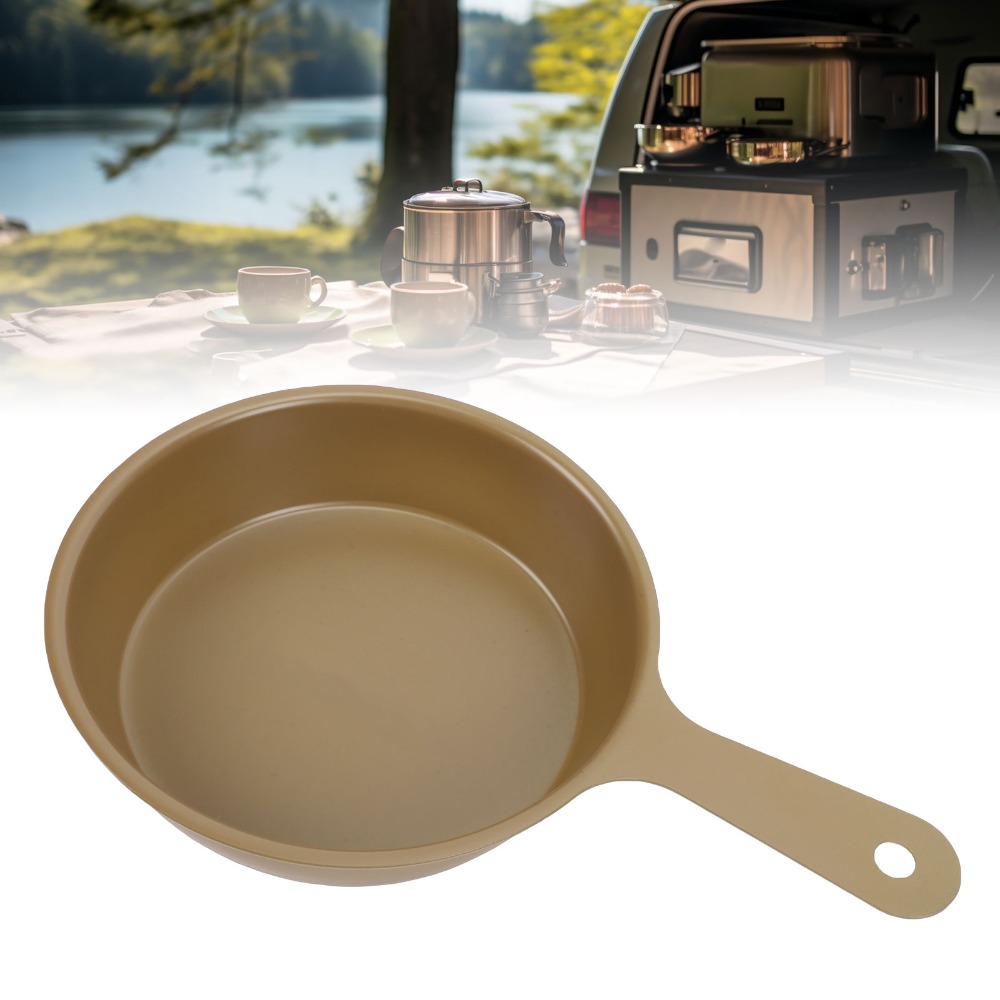 Wytrzymała mini patelnia 5,1 c – Camping Cooking Without Gas recenzja i cena