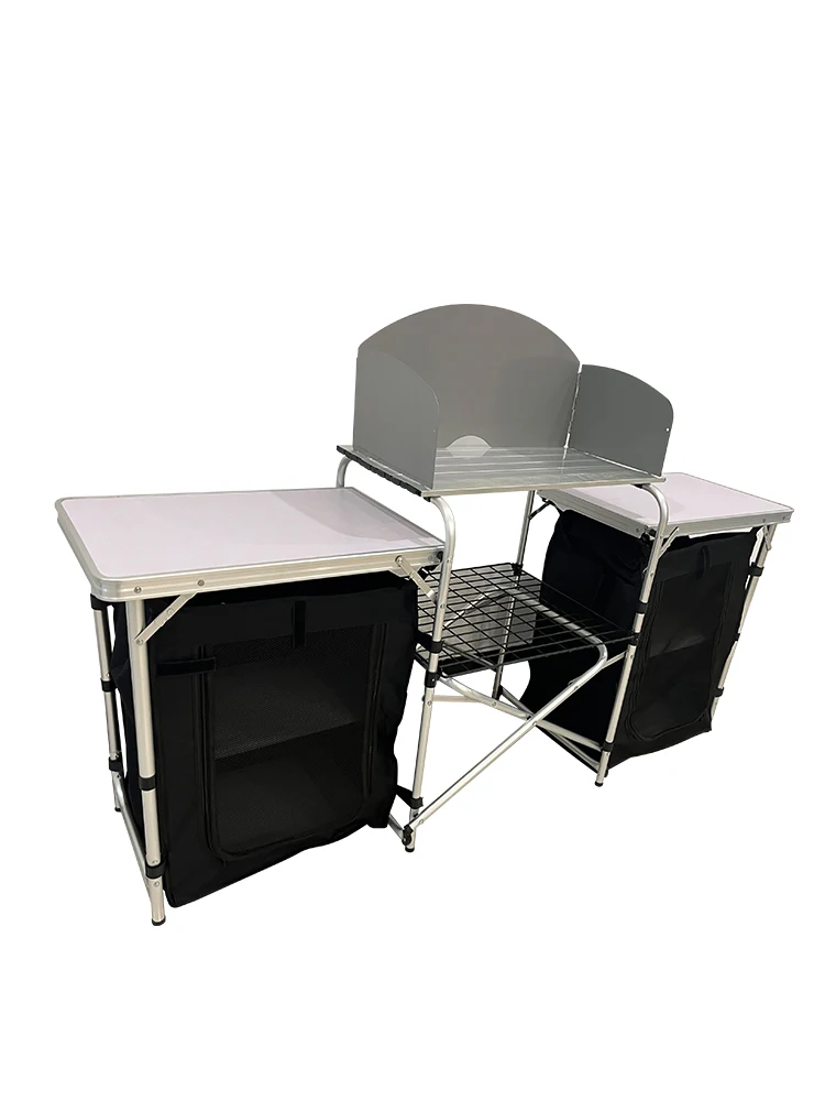 Przenośny aluminiowy składany  – Camping Cooking Kitchen recenzja i cena