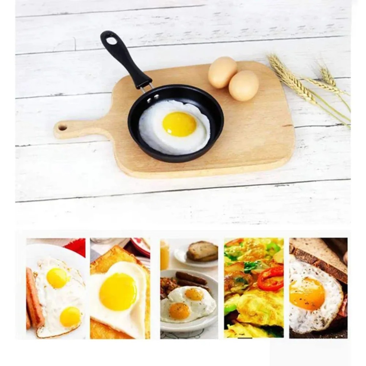 Mini patelnia z uchwytem, prze – Camping Cooking Without Gas recenzja i cena
